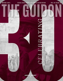 The Guidon Magazine cover from Corps of Cadets Association